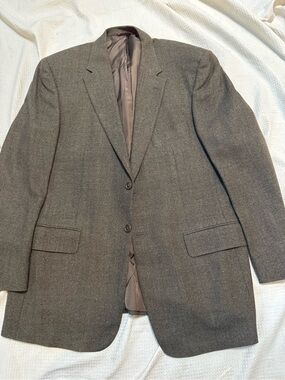 Samuelsohn Classic Men's brown Wool Blazer